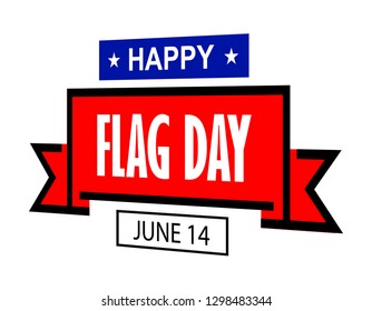 happy flag day concept 