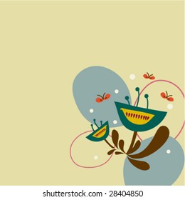 happy floral