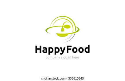 Happy Food Logo