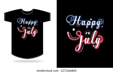 Happy Forth Of July T-shirt Design