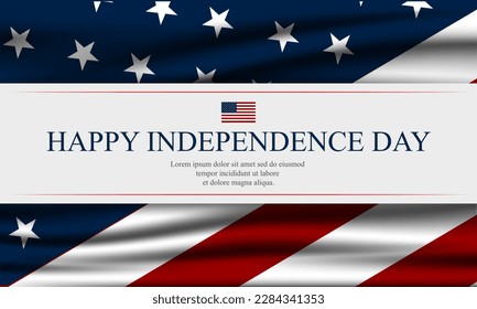 Happy Fourth of July Independence day USA Background Design