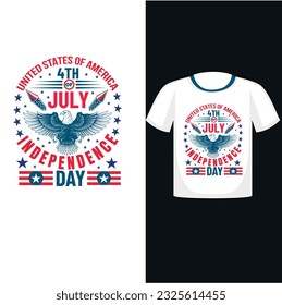 
Happy fourth July independence day t shirt design, independence day t shirt, happy 4th July t shirt, America, design, USA, 4th, vector, funny,July, lettering, birthday, happy, 4th of July, America