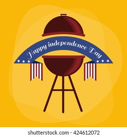 Happy fourth of july, Independence Day Vector Design illustraion