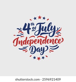 Happy Fourth of July - United Stated independence day greeting