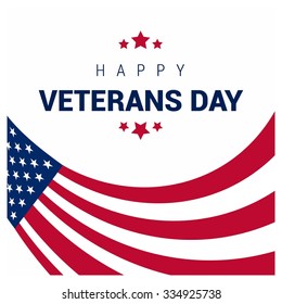 Happy and Free Veterans Day November 11th Creative usa flag 3d style template, United state of America, U.S.A veterans day design. Beautiful USA flag Composition. veterans Day poster design