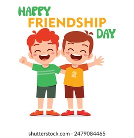 HAPPY FRIENDS SHIP DAY ILLUSTRATION