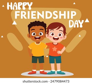HAPPY FRIENDS SHIP DAY ILLUSTRATION