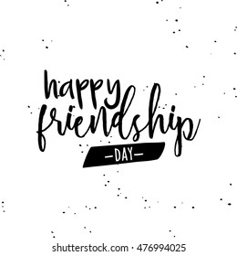 Happy Friendship day