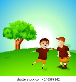 Happy friendship day background.