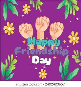 Happy Friendship Day, Best Friendship, International Friendship Day, Friends Forever, Best Friends Forever, Friendship Day Background Design, Poster, Banner and Gift Card Design. EPS FILE.3O JULY 2024