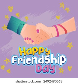 Happy Friendship Day, Best Friendship, International Friendship Day, Friends Forever, Best Friends Forever, Friendship Day Background Design, Poster, Banner and Gift Card Design. EPS FILE.3O JULY 2024