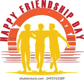 Happy Friendship Day Graphic Design