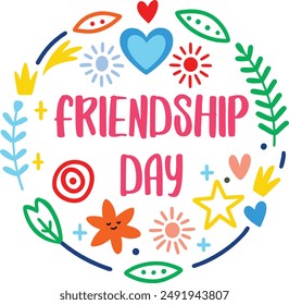 Happy Friendship Day Greeting Card