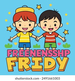 Happy friendship day illustration
designs