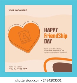 Happy FriendShip Day Social Media Post