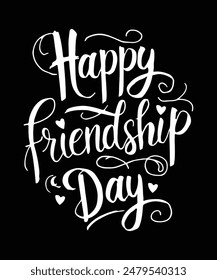 Happy Friendship Day T-Shirt Design