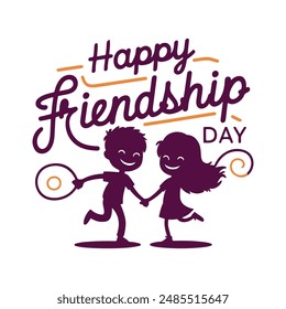 Happy Friendship day t-shirt design