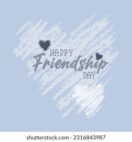 happy friendship day vector background.suitable for card or poster