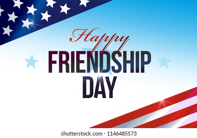 Happy Friendship day - Vector Illustration