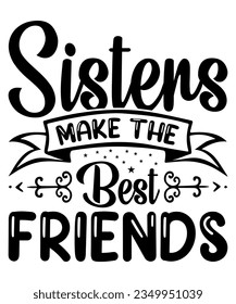 Happy Friendship day vector typographic design. Inspirational quotes about friendship. Usable as greeting cards, posters, clothing, t-shirt for your friends. Black and white.