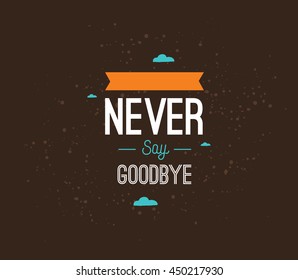 Happy Friendship day vector typographic design. Inspirational quote about friendship. Usable as greeting cards, posters, clothing, t-shirt for your friends.