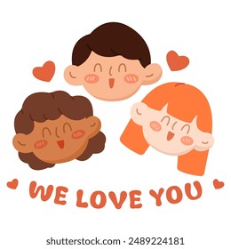 Happy friendship day we love you