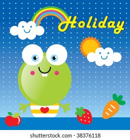 happy frog holiday