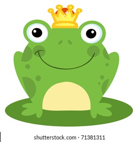 Happy Frog Prince