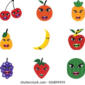 Happy fruits