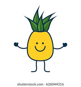 Happy fruits design