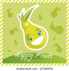 Happy Fruits Pear