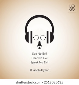 Happy Gandhi Jayanti! A creative social media poster for Gandhi Jayanti, Creativity