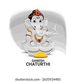 Happy ganesh chaturthi background banner