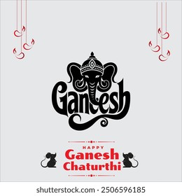Happy Ganesh Chaturthi, Ganesh banner, Eco-Friendly Design, Eco-Friendly Ganesha, Ganesh Festival