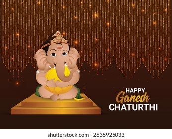 Happy ganesh chaturthi festival background
