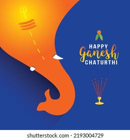 Happy Ganesh Festival Banner Celebration