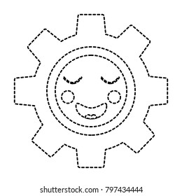 happy gear kawaii icon image 