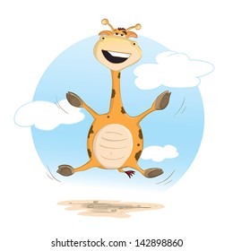 Happy giraffe