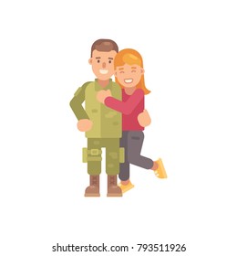 5,128 Army Couple Images, Stock Photos & Vectors 