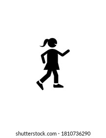 happy girl icon,vector best flat icon.