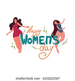 happy girls, different figures, body positive