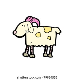 Happy-Ziege-Cartoon