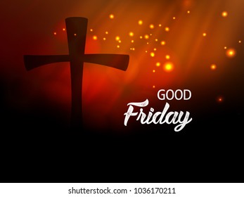 Happy Good Friday, Vector Illustration design.