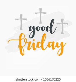 Happy Good Friday, Vector Illustration design.