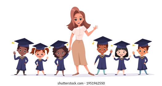 Graduation Cartoon Black Images Stock Photos Vectors Shutterstock