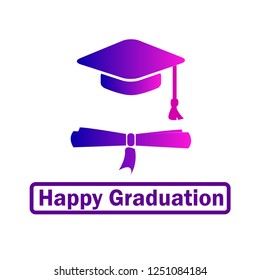 HAPPY GRADUATION ICON