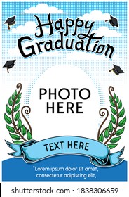 Happy Graduation Template Background,for graduation