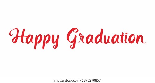 Happy Graduation Text, Graduation card, graduation icon