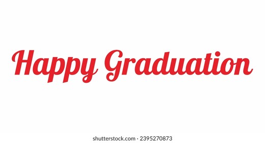 Happy Graduation Text, Graduation card, graduation icon