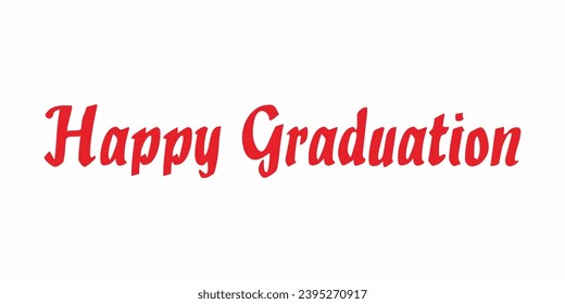Happy Graduation Text, Graduation card, graduation icon